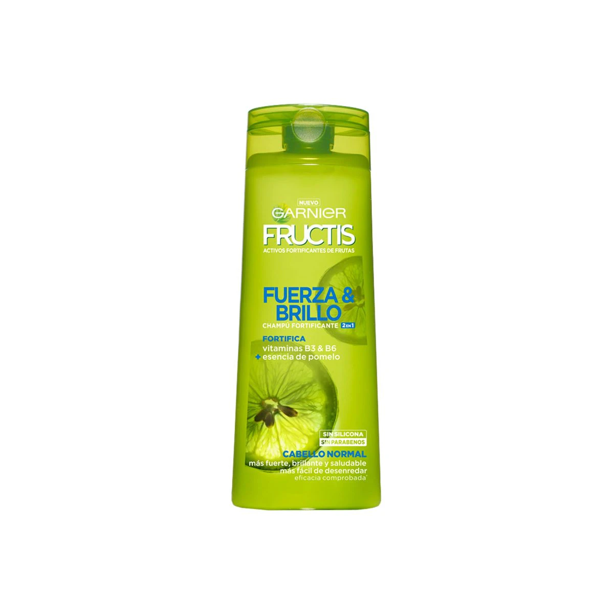 Champú Fortificante Fuerza & Brillo 2 En 1 Fructis 360Ml Champú Fortificante Fuerza & Brillo 2 En 1 Fructis 360Ml 0