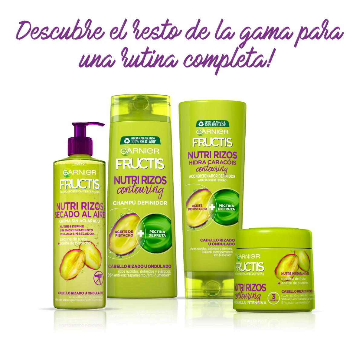 Champú Definidor Nutri Rizos Fructis 700Ml