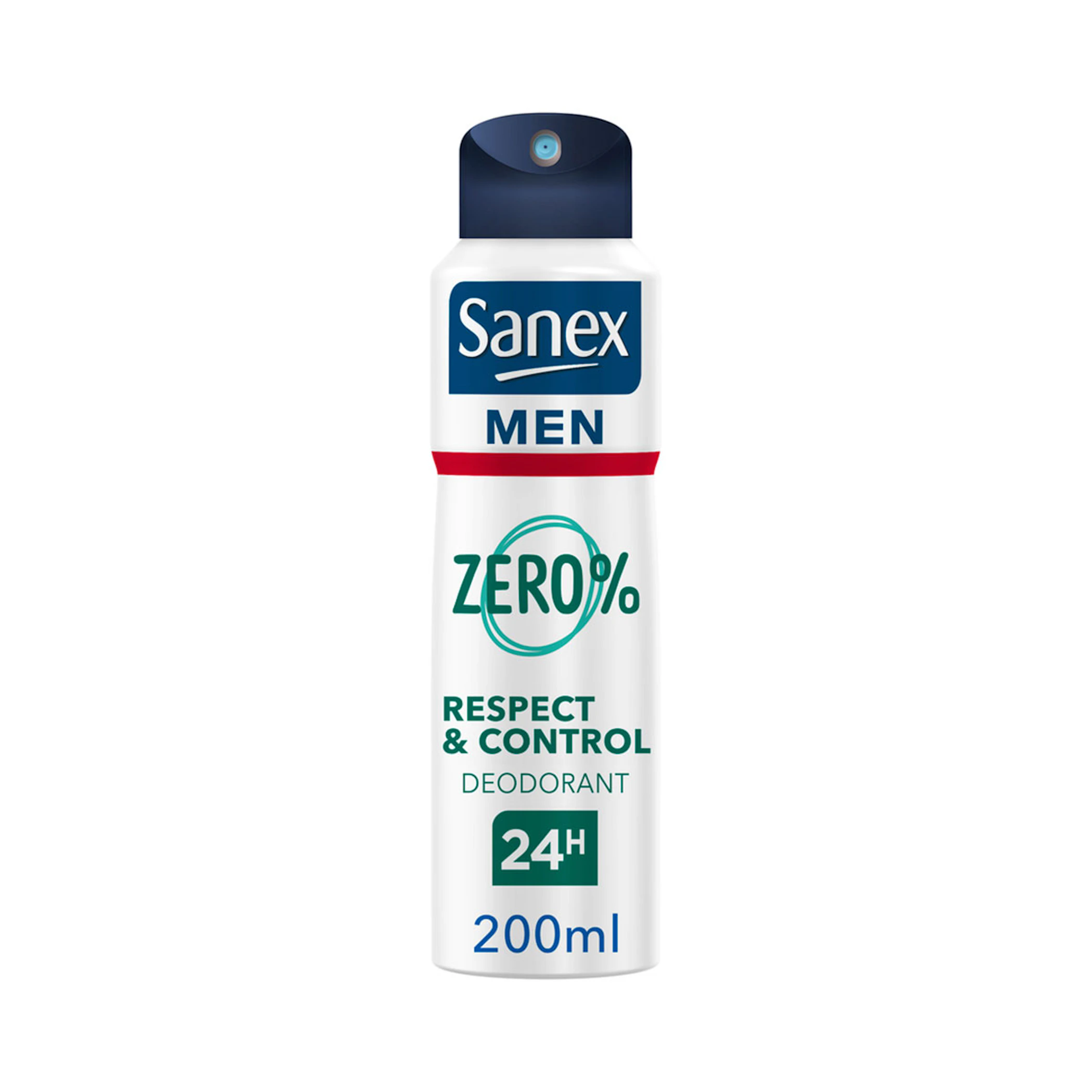 Desodorizante Spray Zero% Respect & Controlo De Odor 48H Sanex Men 200Ml