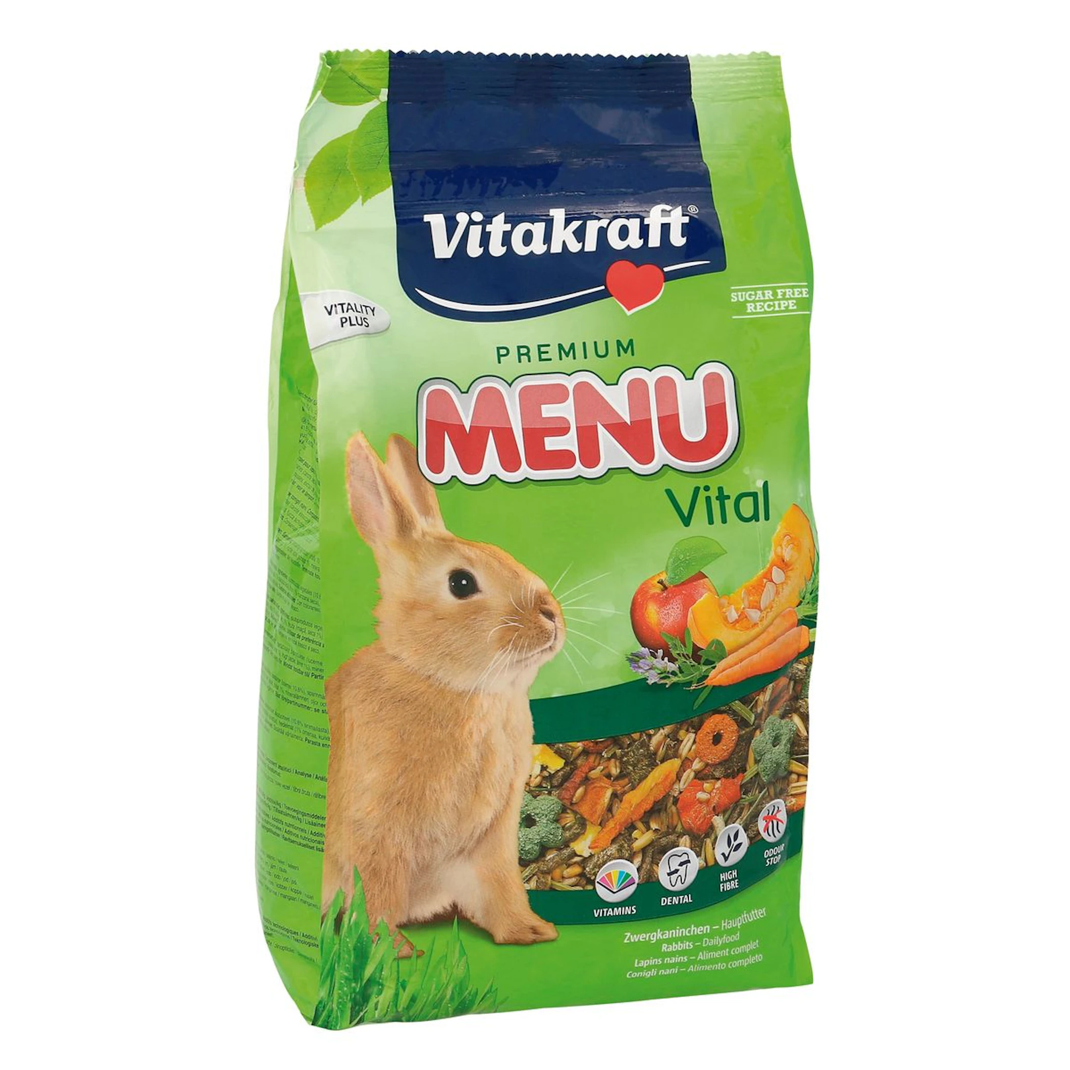Alimento Conejos Enano Vitakraft 1Kg