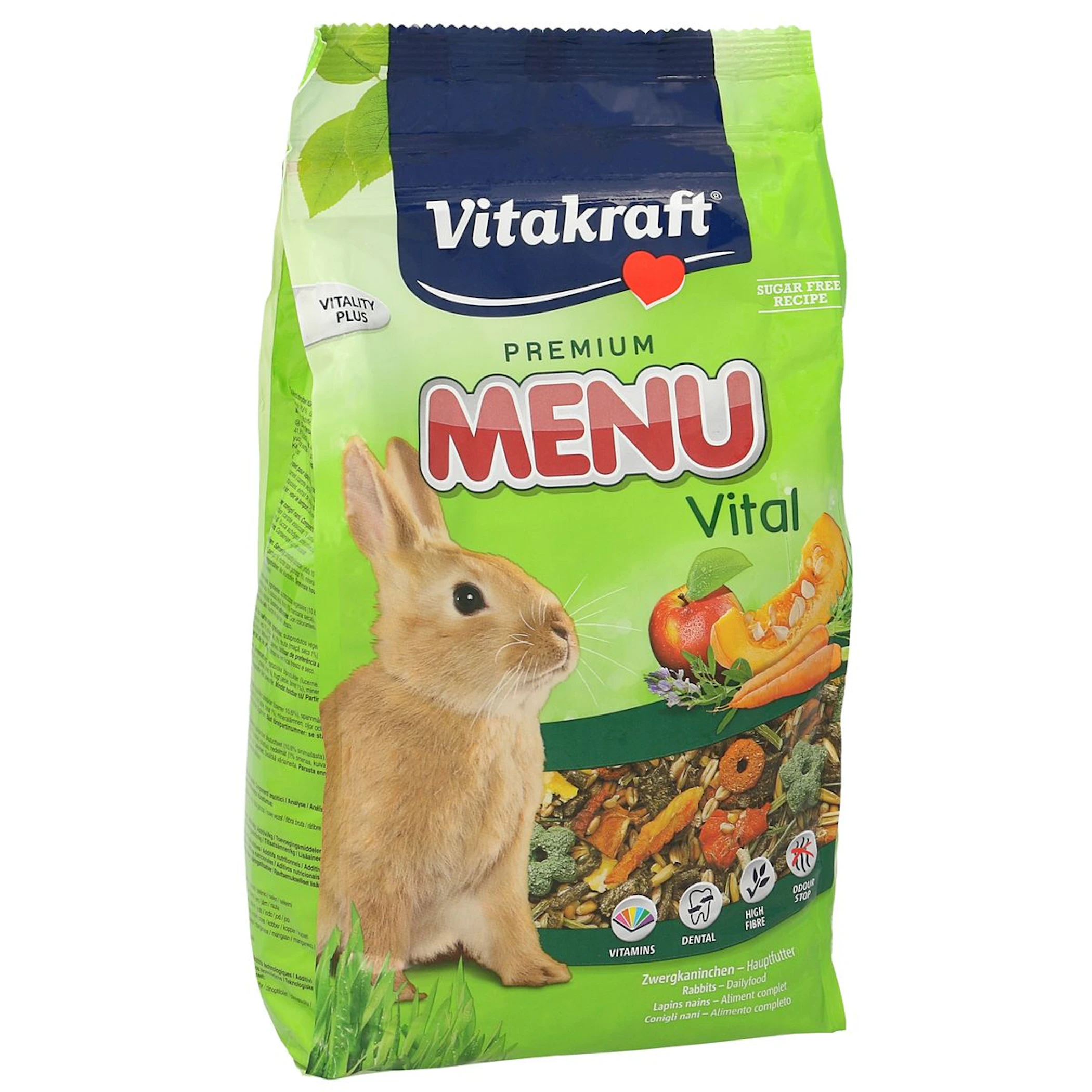 Alimento Conejos Enano Vitakraft 1Kg