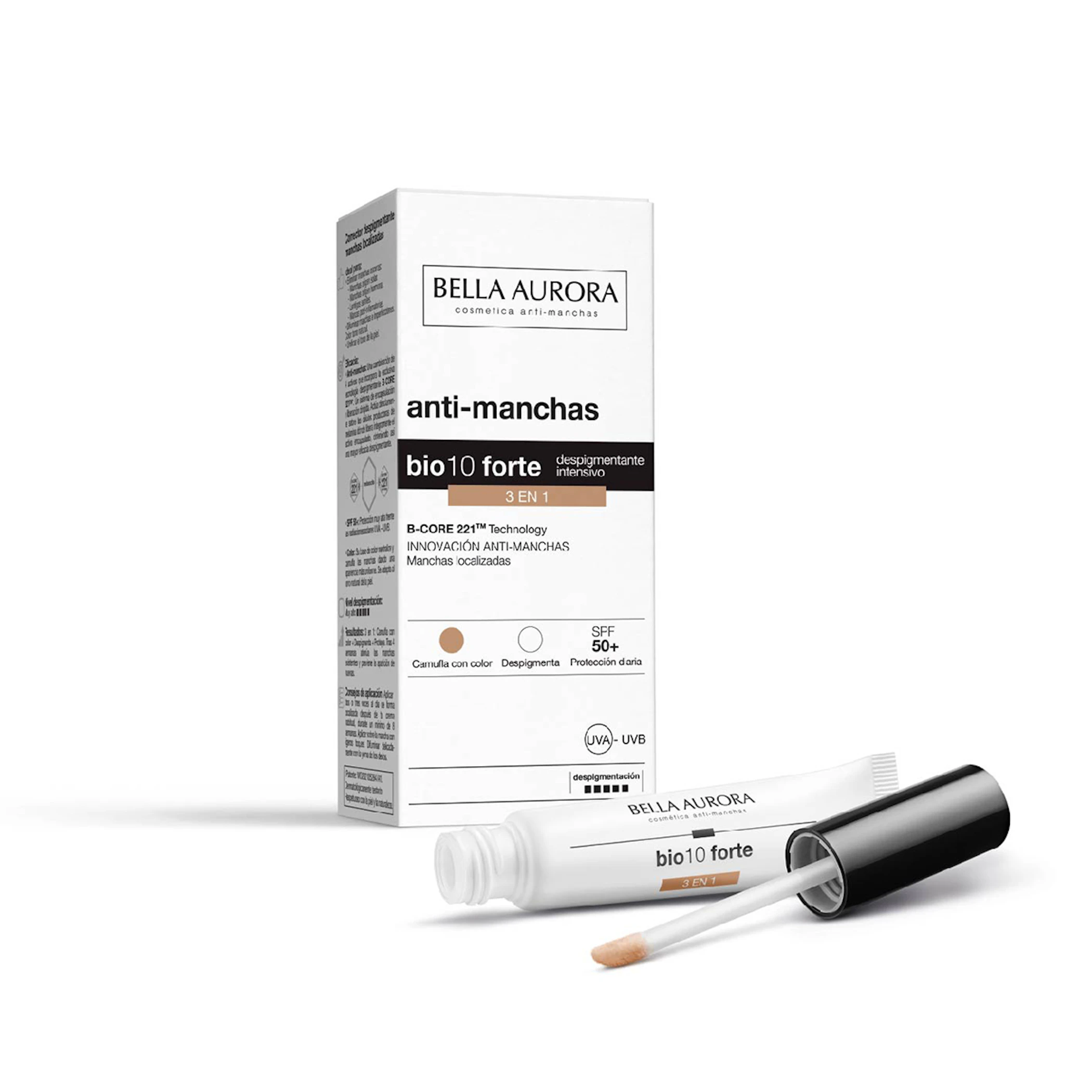Tratamento Antimanchas Bio 10 Forte 3 En 1 Bella Aurora 10Ml 0