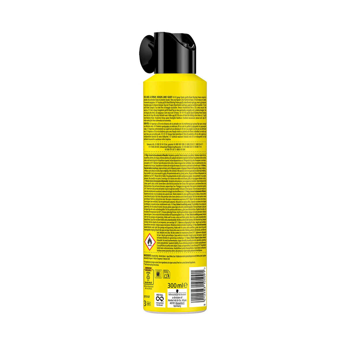 Spray Fijador Congelante Glued Got2B 300Ml