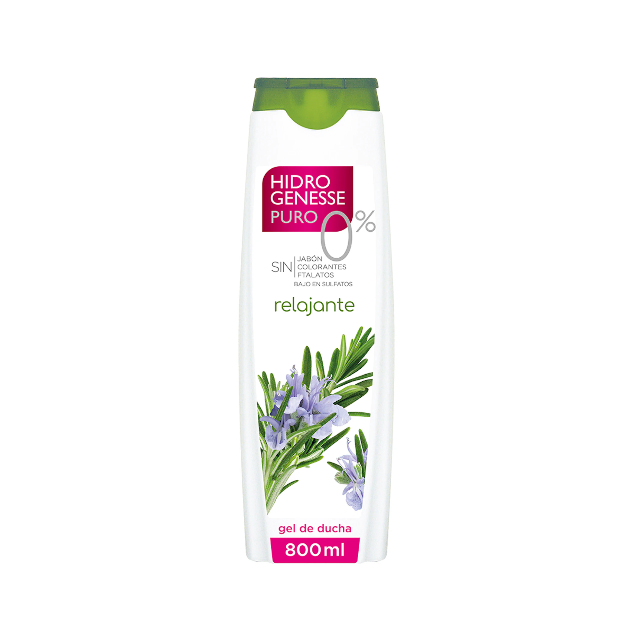 Gel De Ducha Relajante 0% Hidrogenesse 800Ml 0