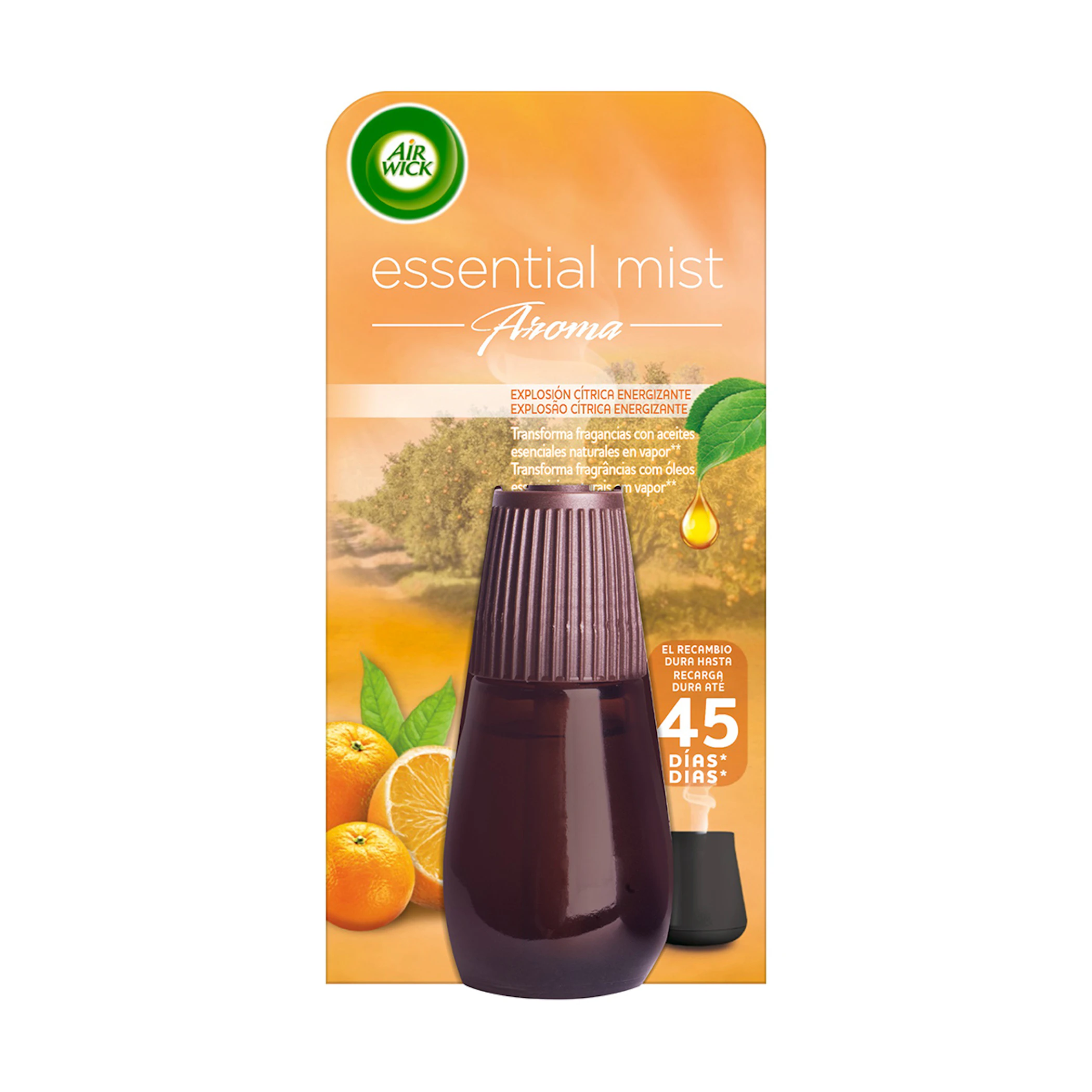 Recambio Ambientador Essential Mist Explosión Cítrica Air Wick 0