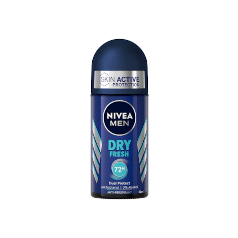Desodorante Dry Impact Fresh 72h NIVEA MEN, roll on 50 ml