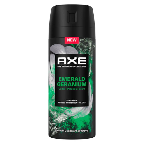 Desodorante Body Spray Geranium Axe 150Ml
