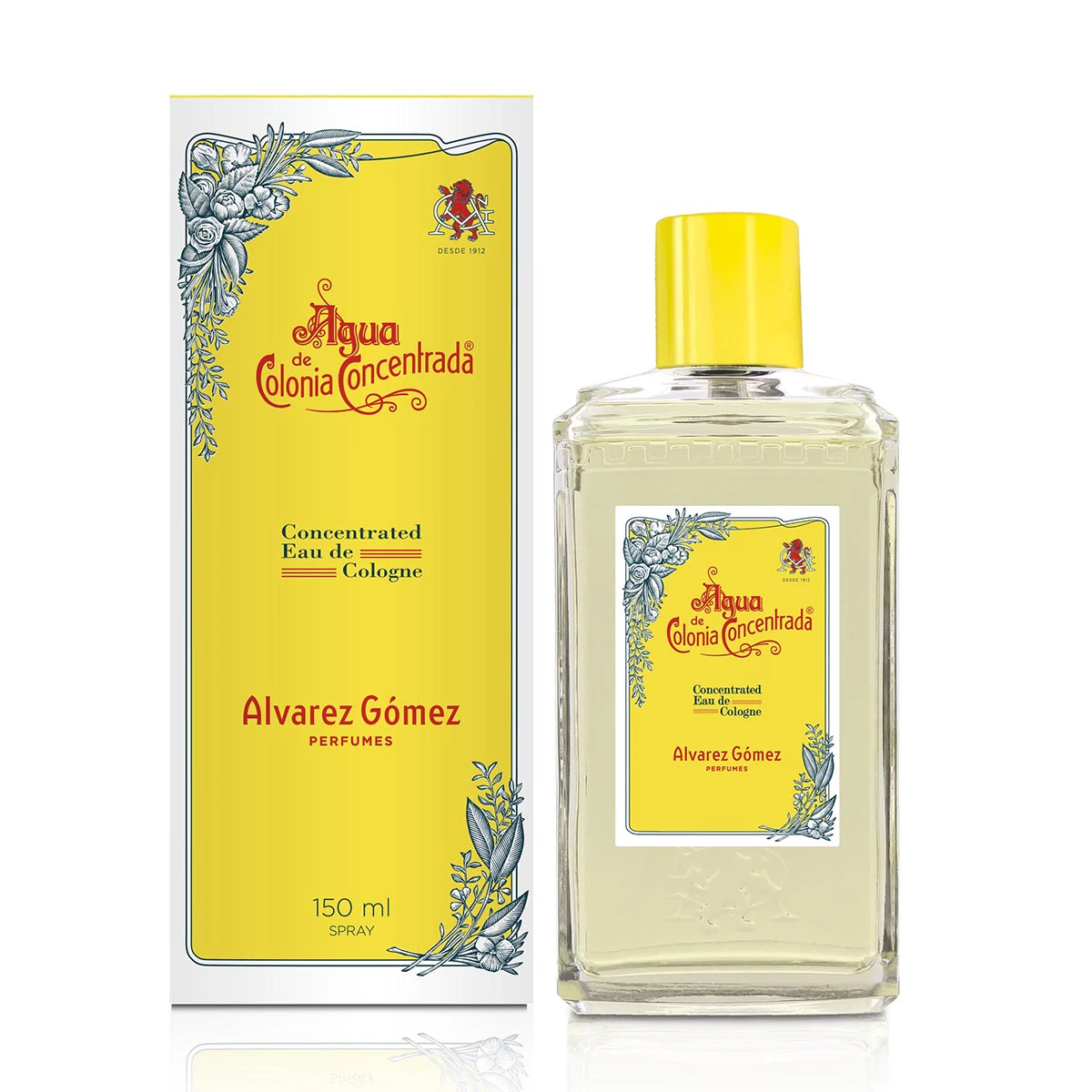 Agua De Colonia Concentrada Alvarez Gómez 150Ml Agua De Colonia Concentrada Alvarez Gómez 150Ml 0
