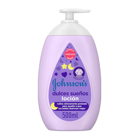 Loción Hidratante Dulces Sueños Johnson's Baby 500Ml