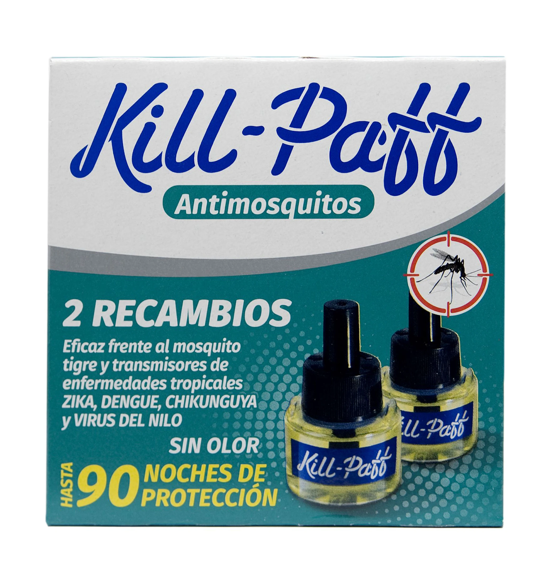 Recambio Insecticida Antimosquitos Kill-Paff 2 Uds 0