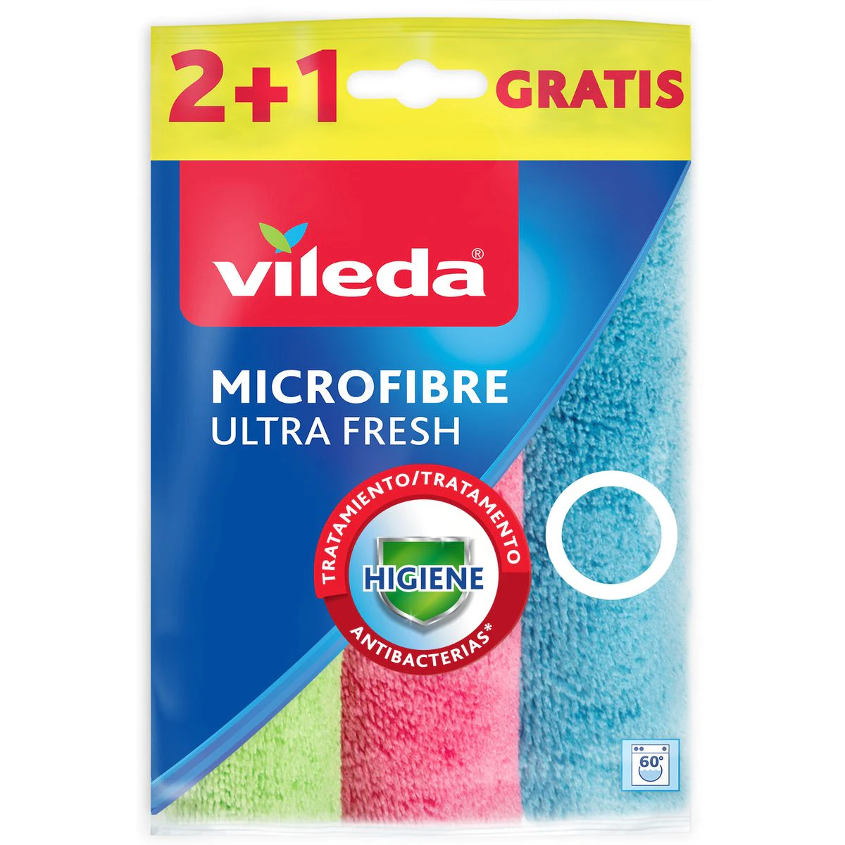 Bayeta Microfibra Ultra Fresh Vileda 3 Uds