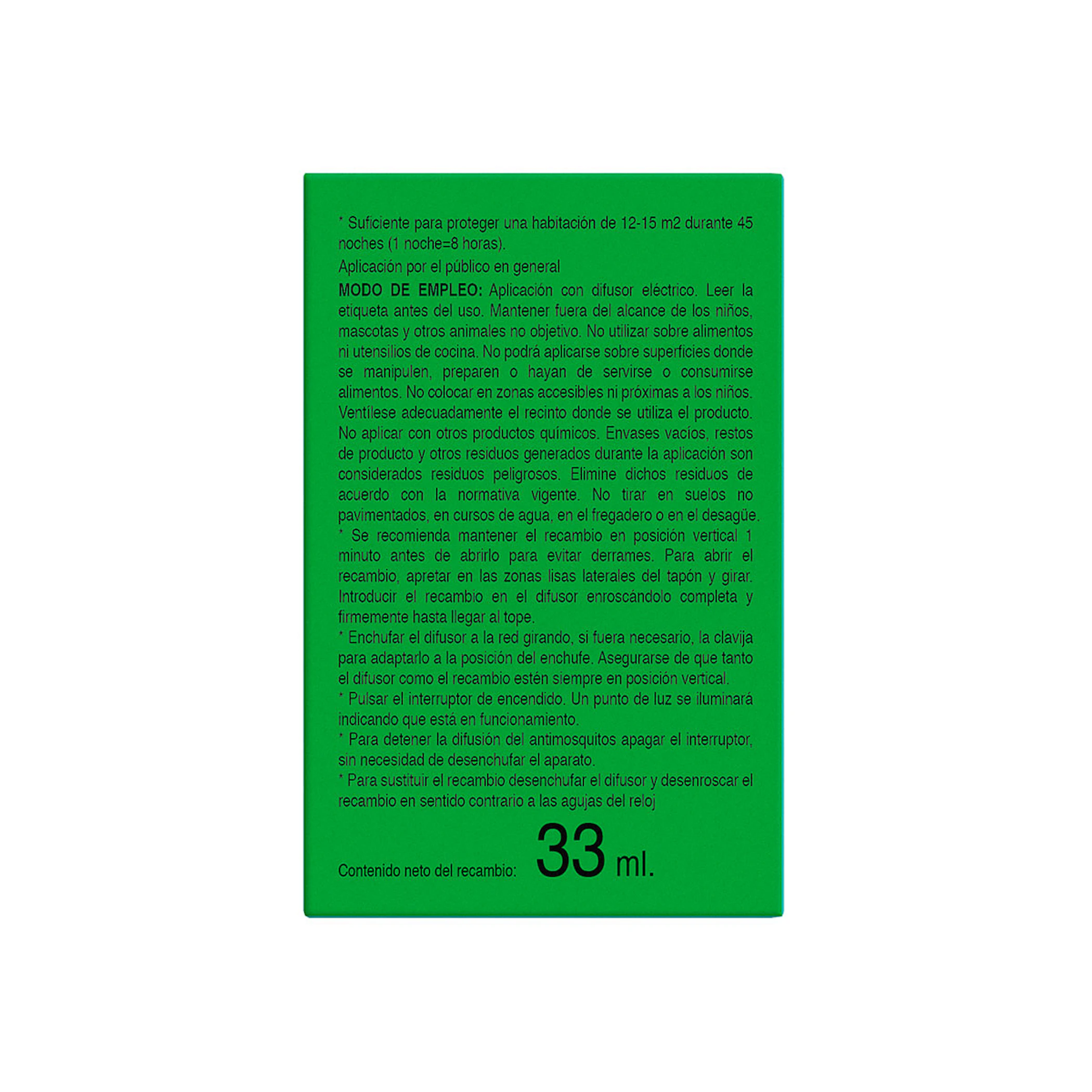 Recambio Insecticida Antimosquitos Xtermin