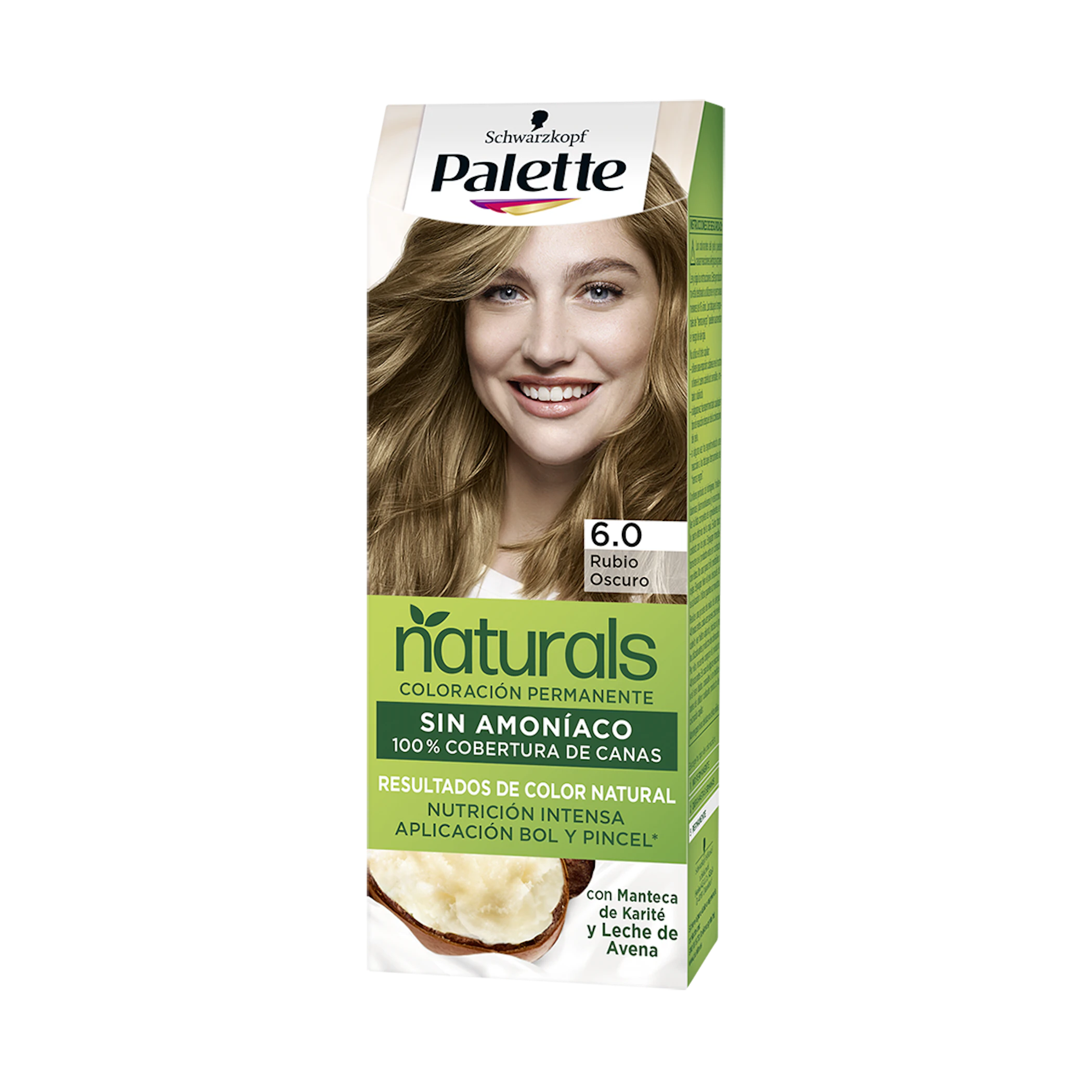 Tinte Permanente Sin Amoníaco Naturals Palette Tonos Rubios 0