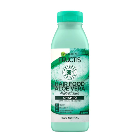 Fructis champú hair food aloe vera 350 ml