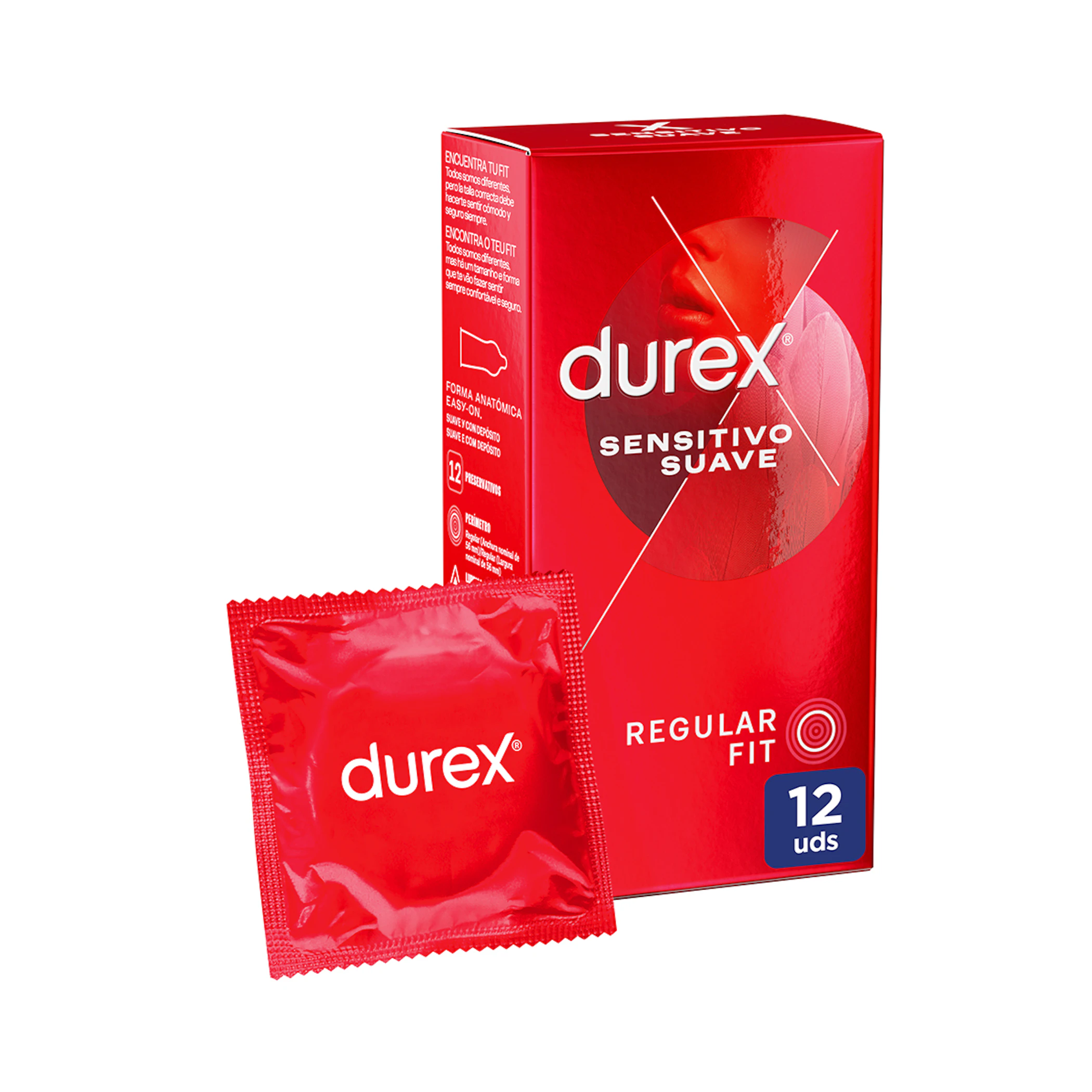 Preservativos Sensitivo Suave Durex 12 Uds 0