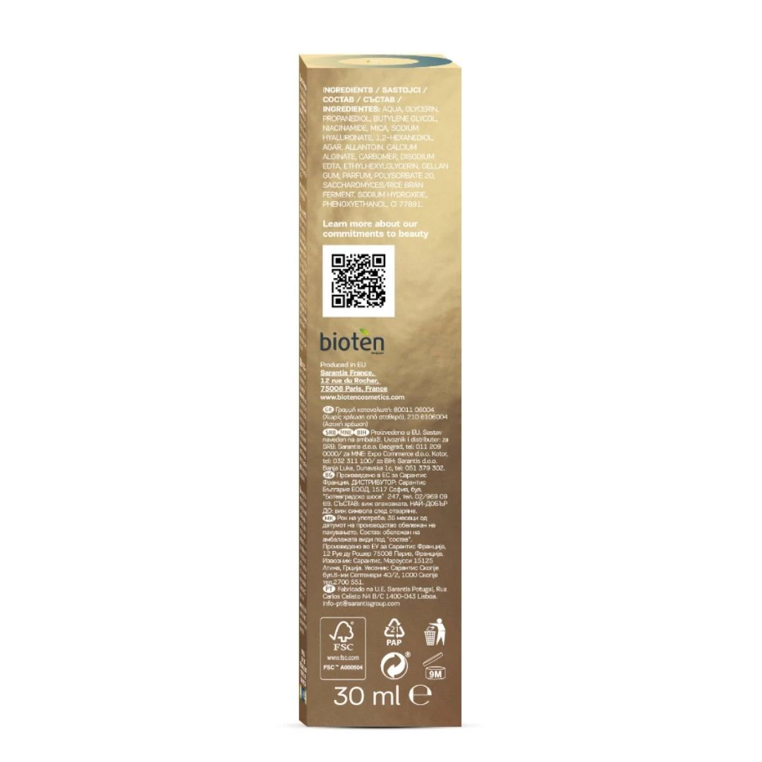 Sérum Facial Hyaluronic Gold Bioten 50Ml