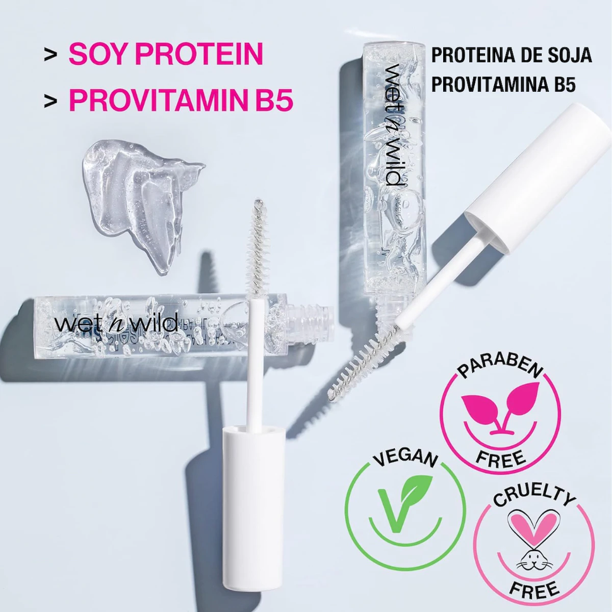 Máscara De Pestañas Y Cejas Mega Clear Wet N Wild