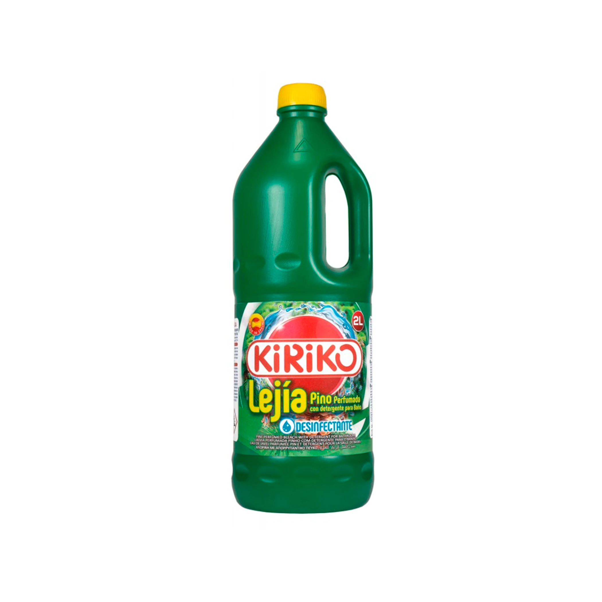 Lejia Perfume Pino Con Detergente Kiriko 2 Lt