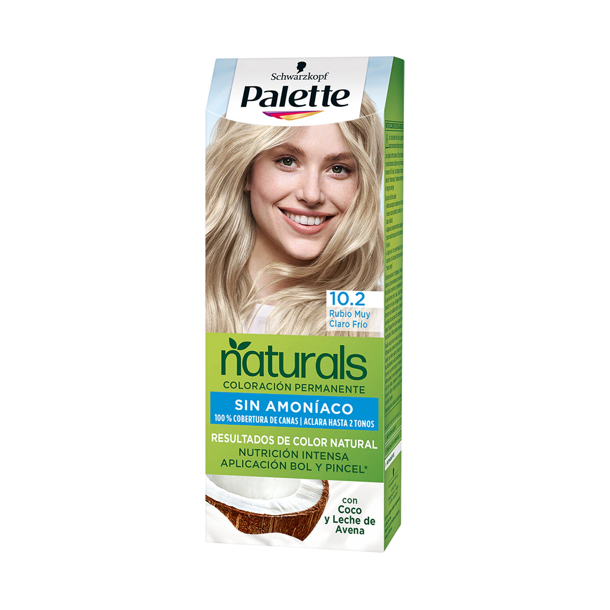Tinte Permanente Sin Amoníaco Naturals Palette Tonos Rubios