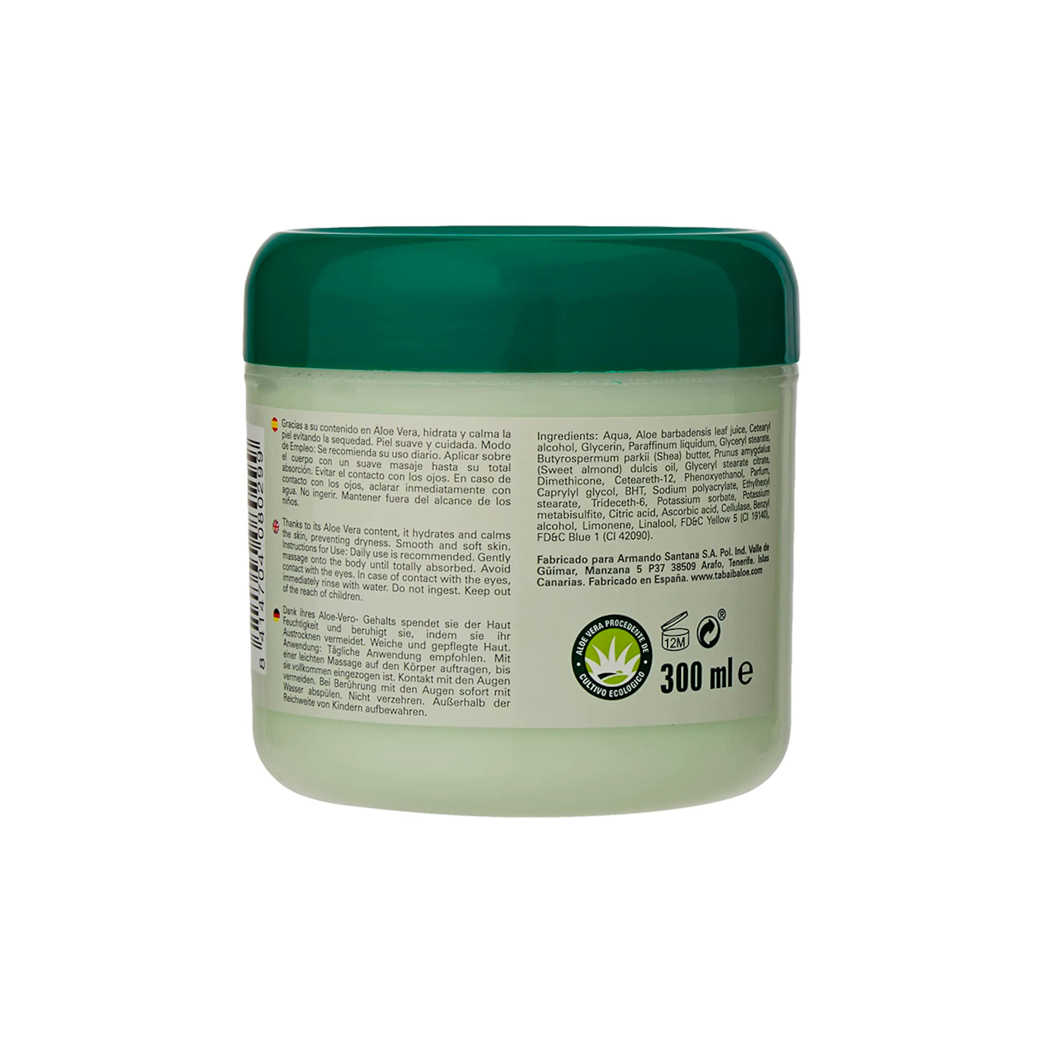 Crema Facial Y Corporal Aloe Premium Tabaibaloe 300Ml