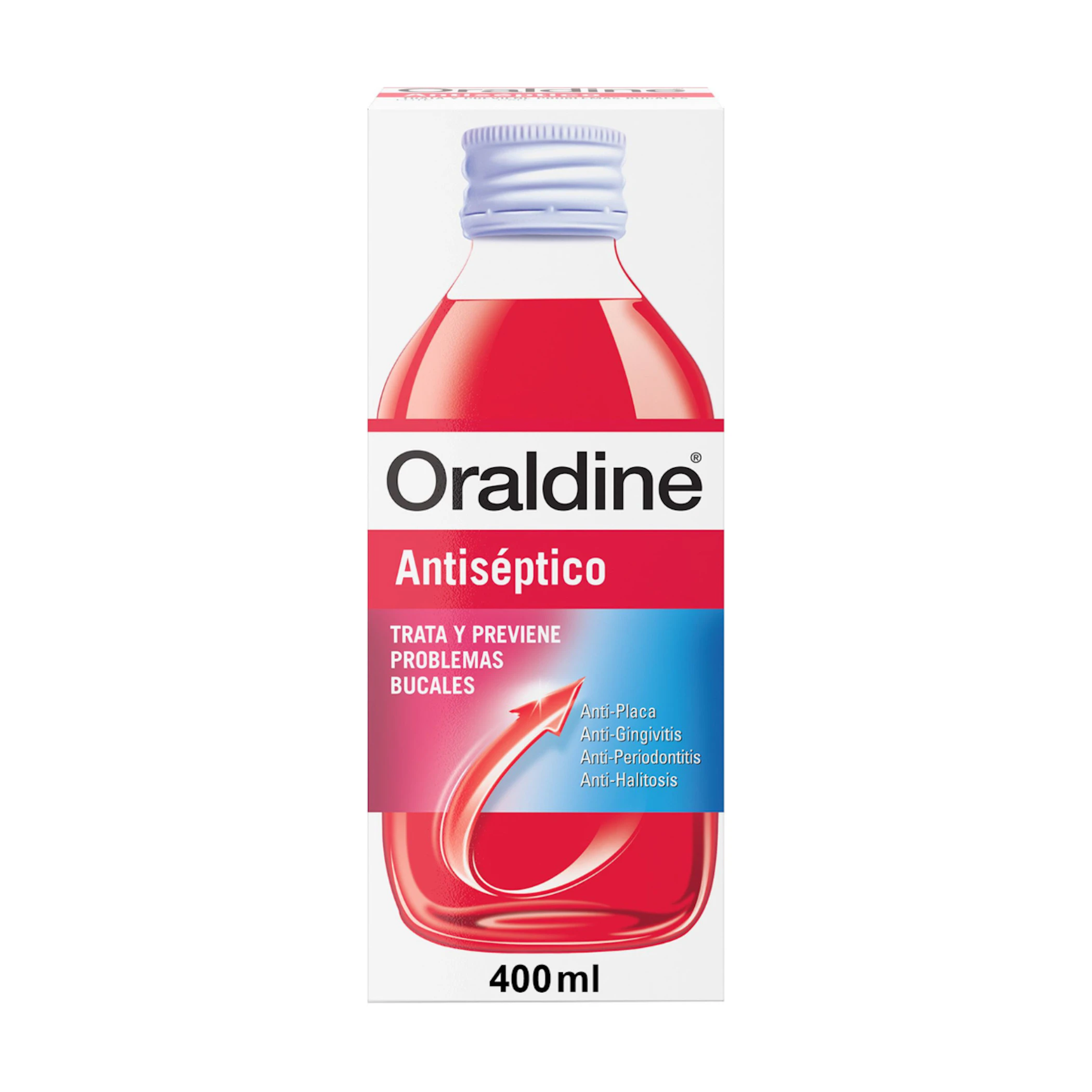 Colutorio Antiséptico Oraldine 400Ml