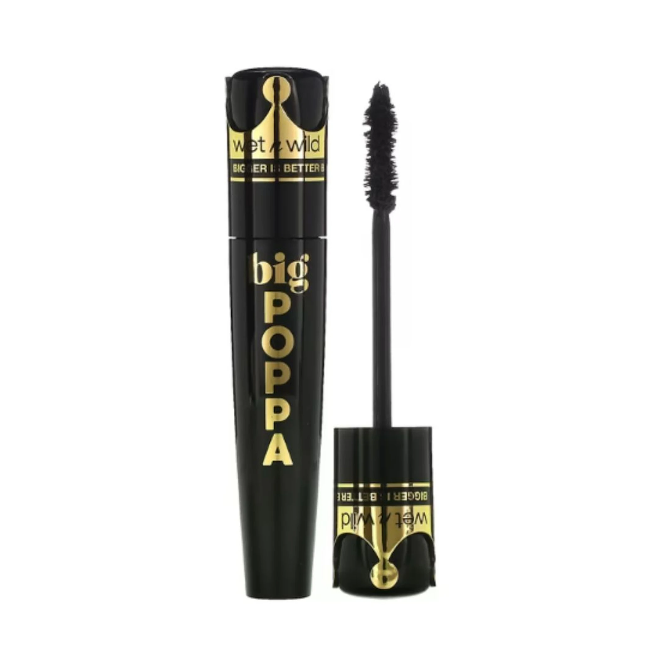 Máscara De Pestañas Big Poppa Black Wet N Wild 0