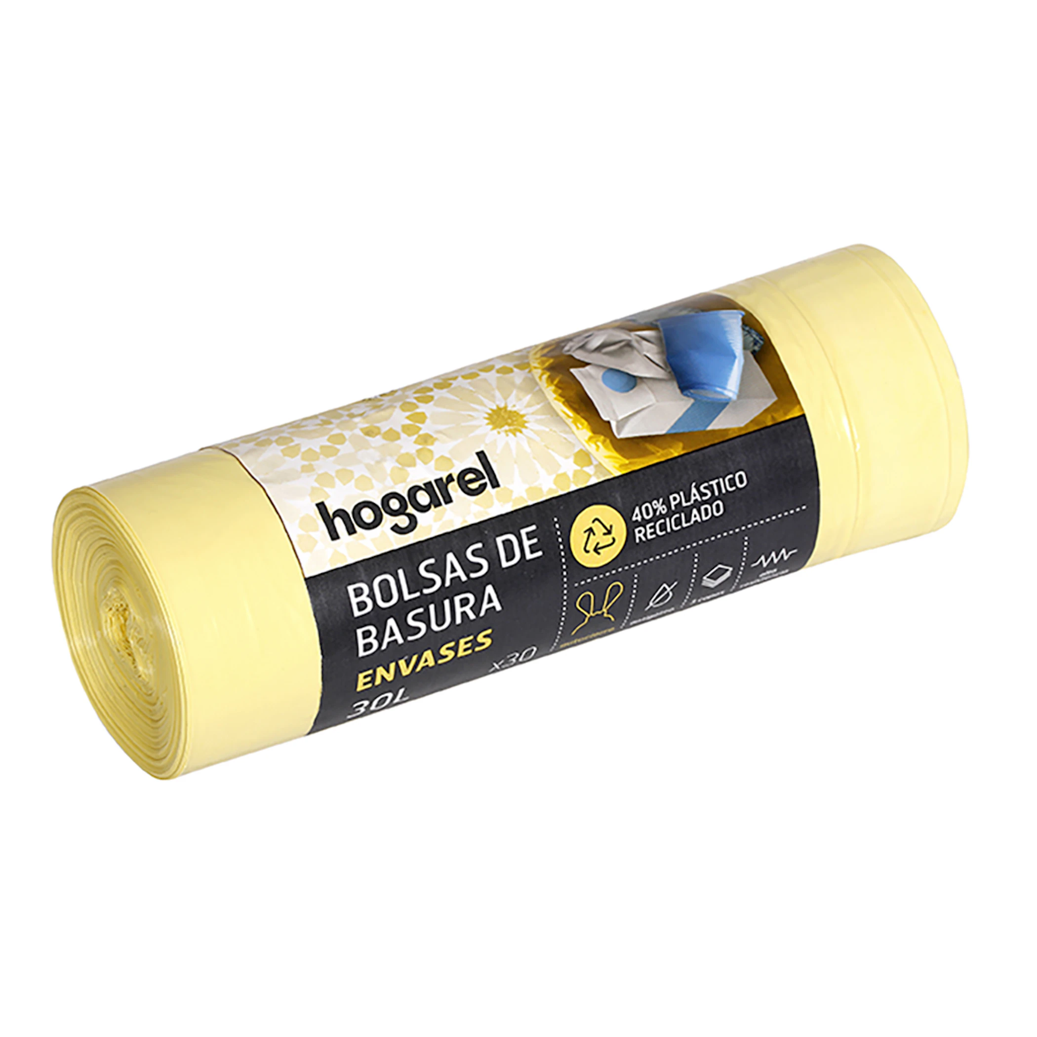 Bolsas De Basura Envases 30L Hogarel 30 Uds 0