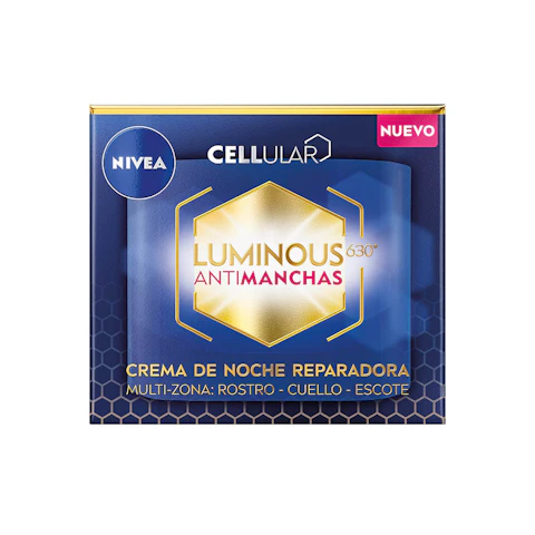 Crema Facial Noche Cuidado Antimanchas Nivea Luminous 50Ml