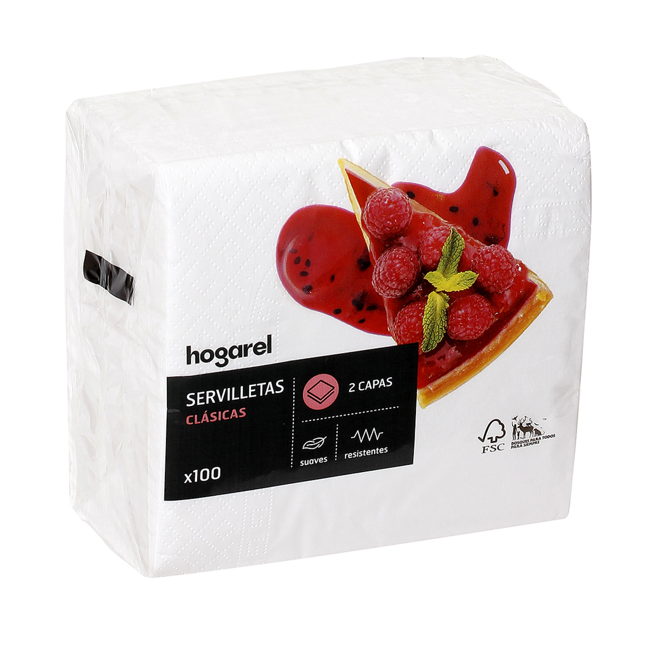 Servilletas Clásicas Hogarel 100 Uds 0