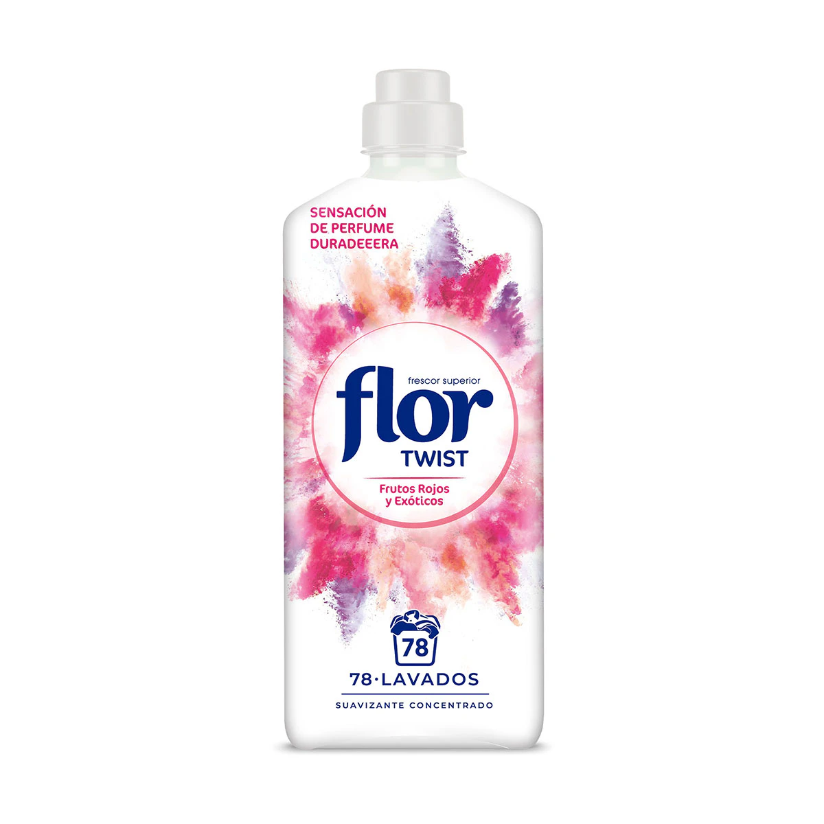 Suavizante Concentrado Twist Frutos Rojos Flor 78 Lv