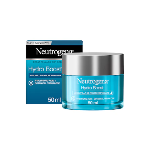 Crema facial de noche NEUTROGENA HYDRO BOOST, tarro 50 ml