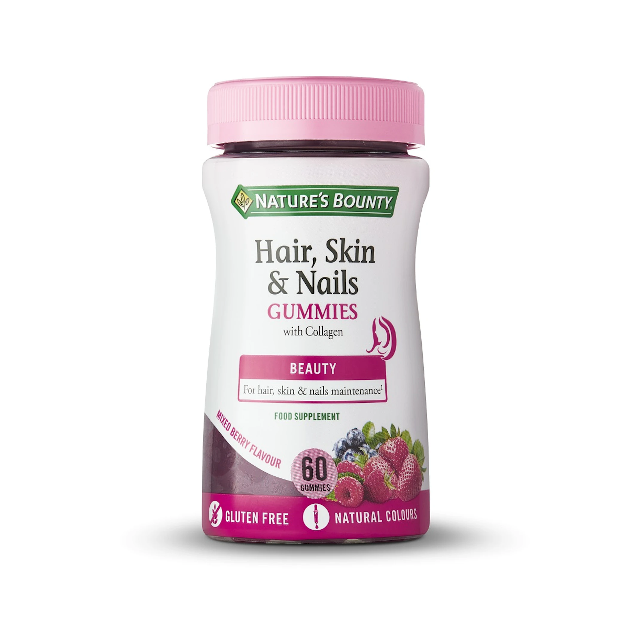 Gominolas Pelo, Piel Y Uñas Colágeno Nature's Bounty 60 Uds 0