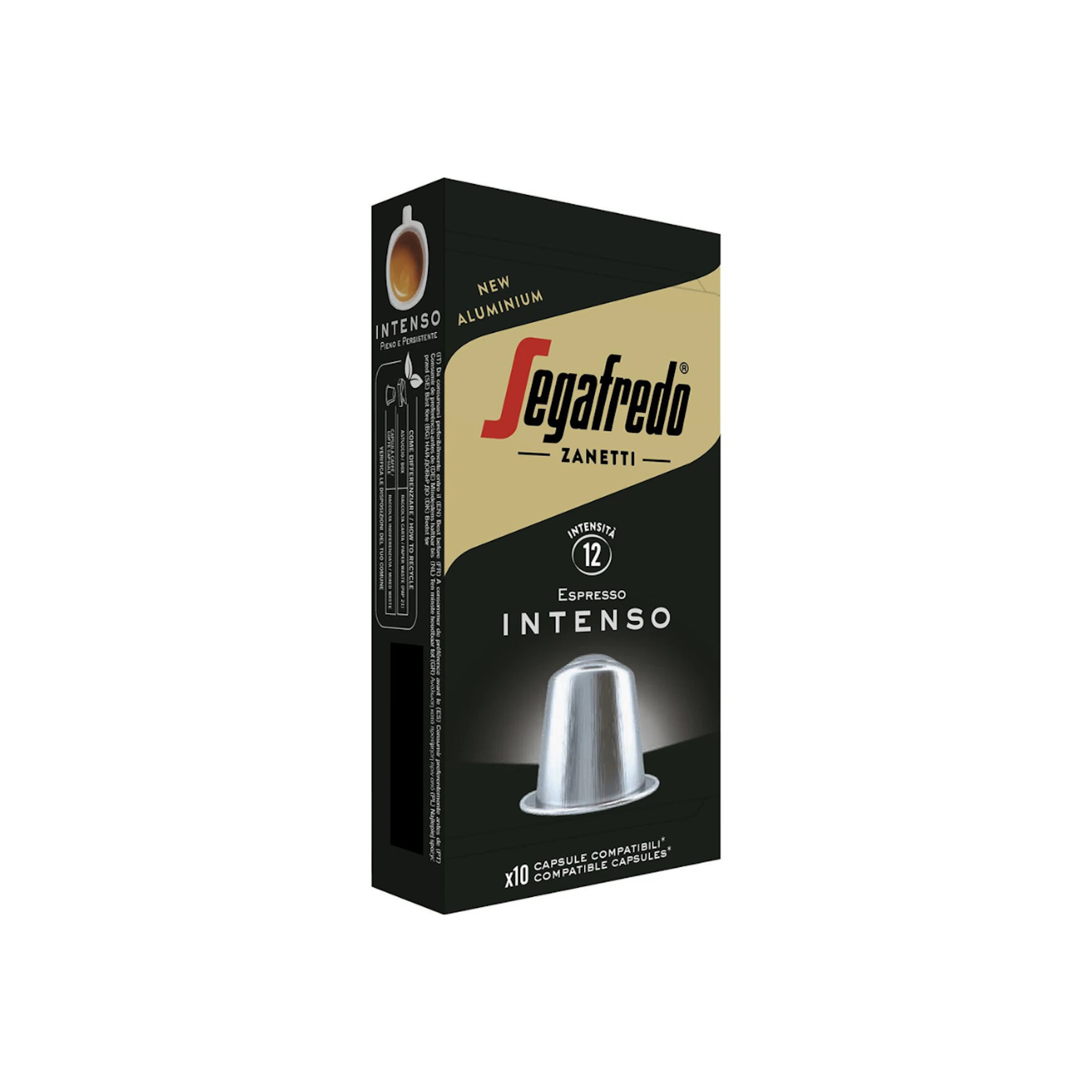 Café Espresso Intenso Segafredo 10 Cápsulas 0