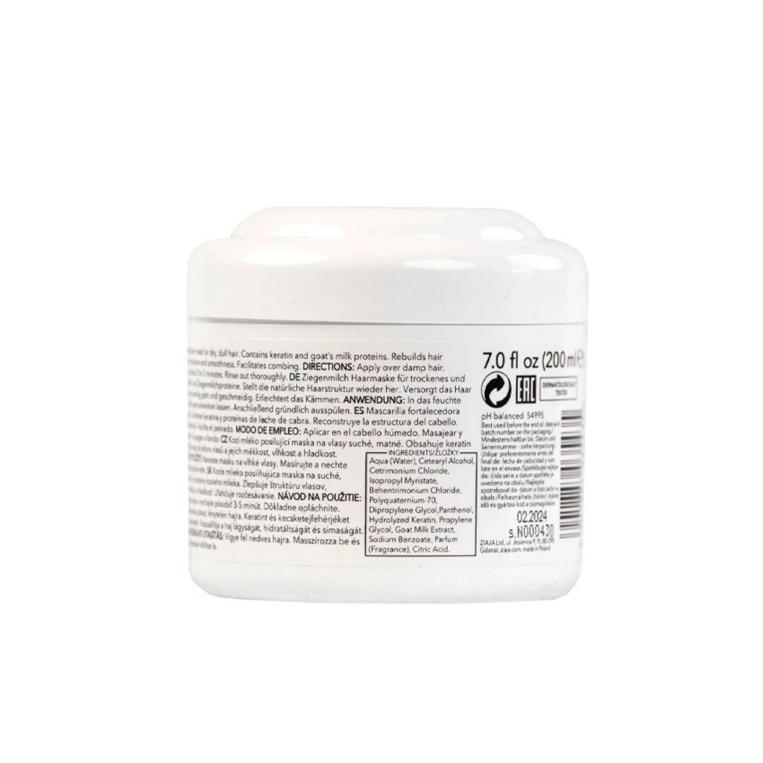 Mascarilla Leche De Cabra Ziaja 200Ml