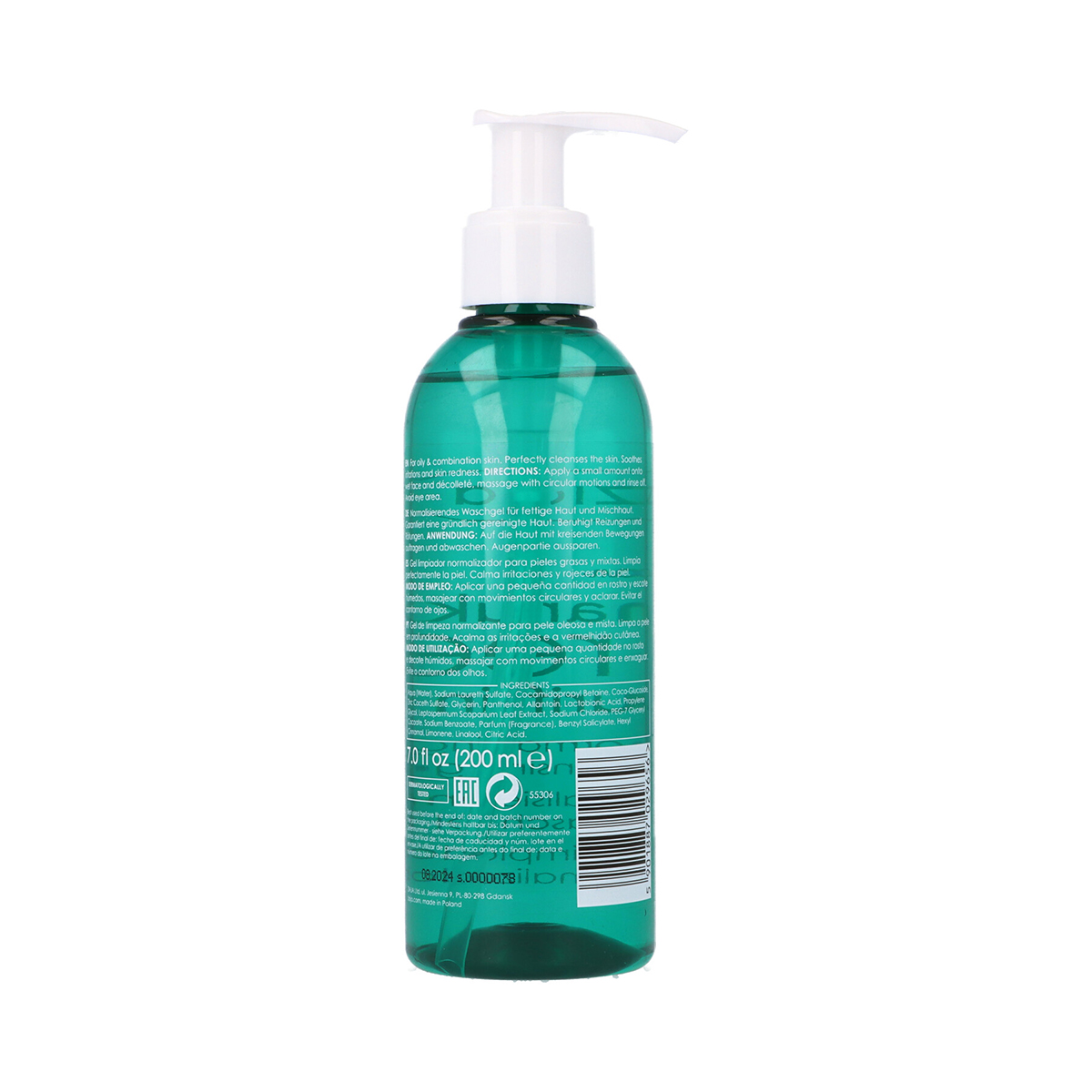 Gel Limpiador Facial Manuka Ziaja 200Ml