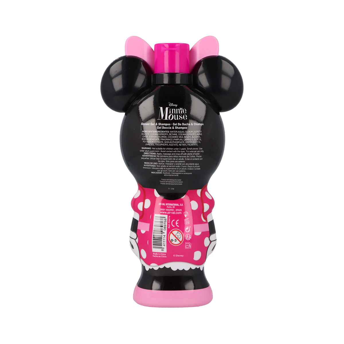 Gel-Champú 3D Minnie 400Ml