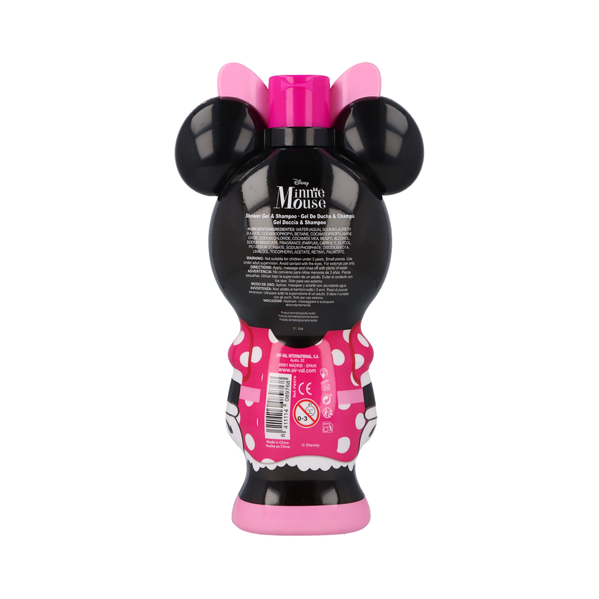 Gel-Champú 3D Minnie 400Ml