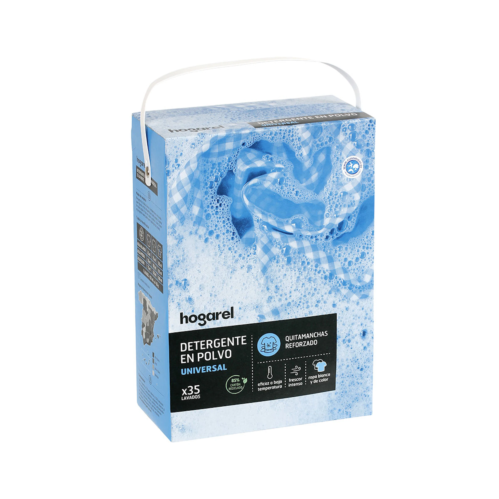 Detergente En Polvo Universal Hogarel 35 Lv 0