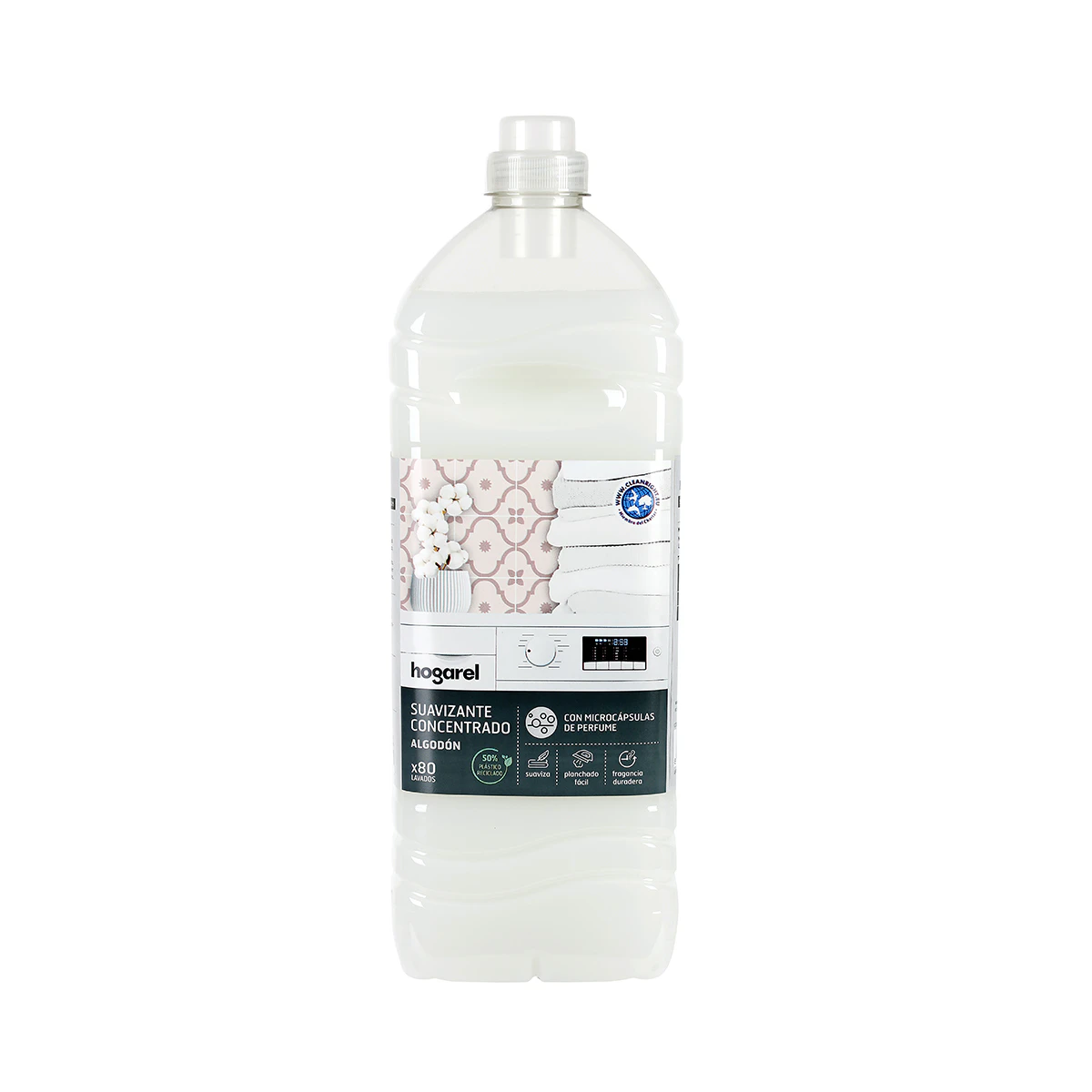 Amaciador Concentrado Algodão Hogarel 80 Lv