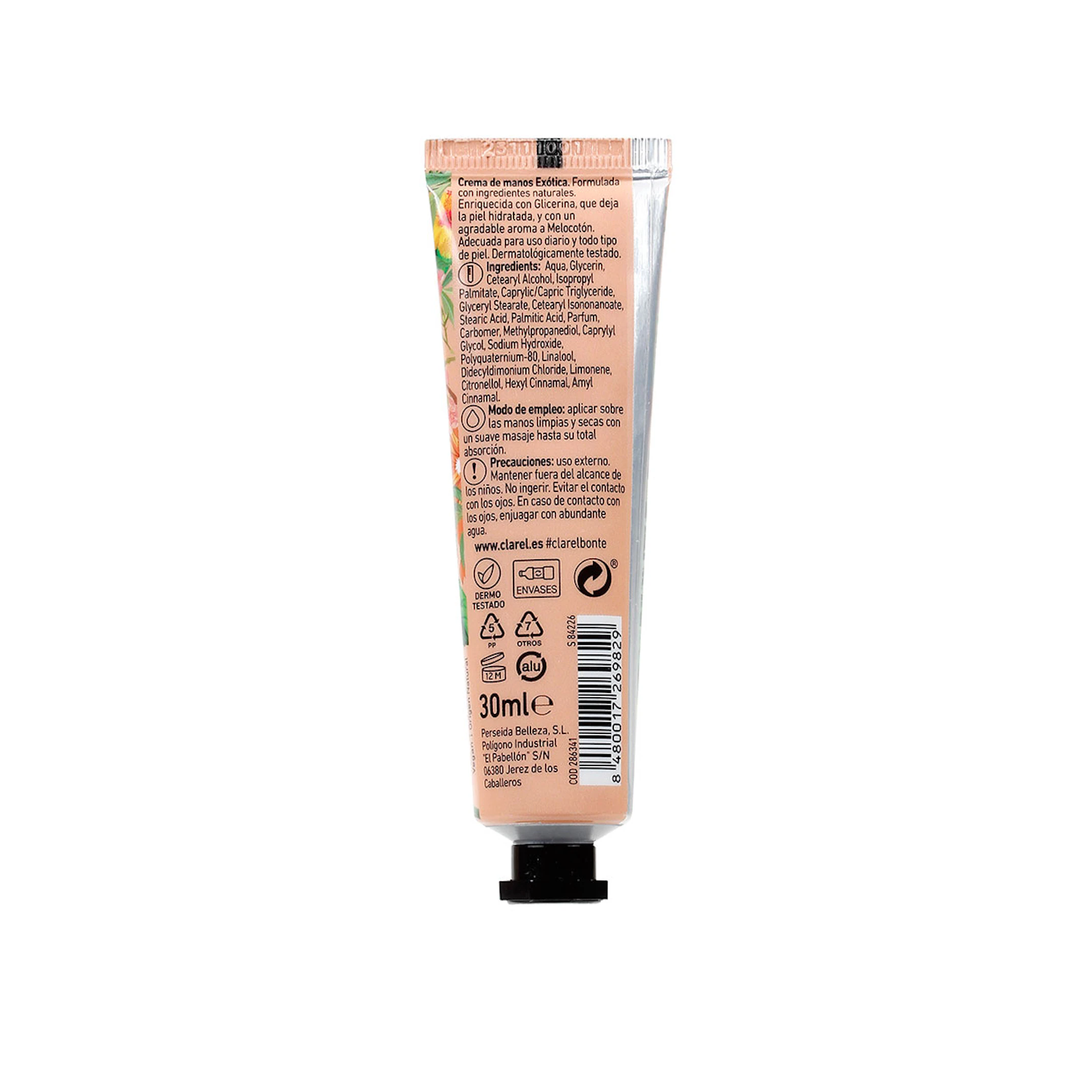 Crema De Manos Exótica Bonté 30Ml