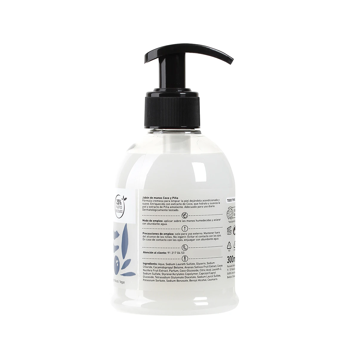 Jabón De Manos Líquido Coco Bonté 300Ml