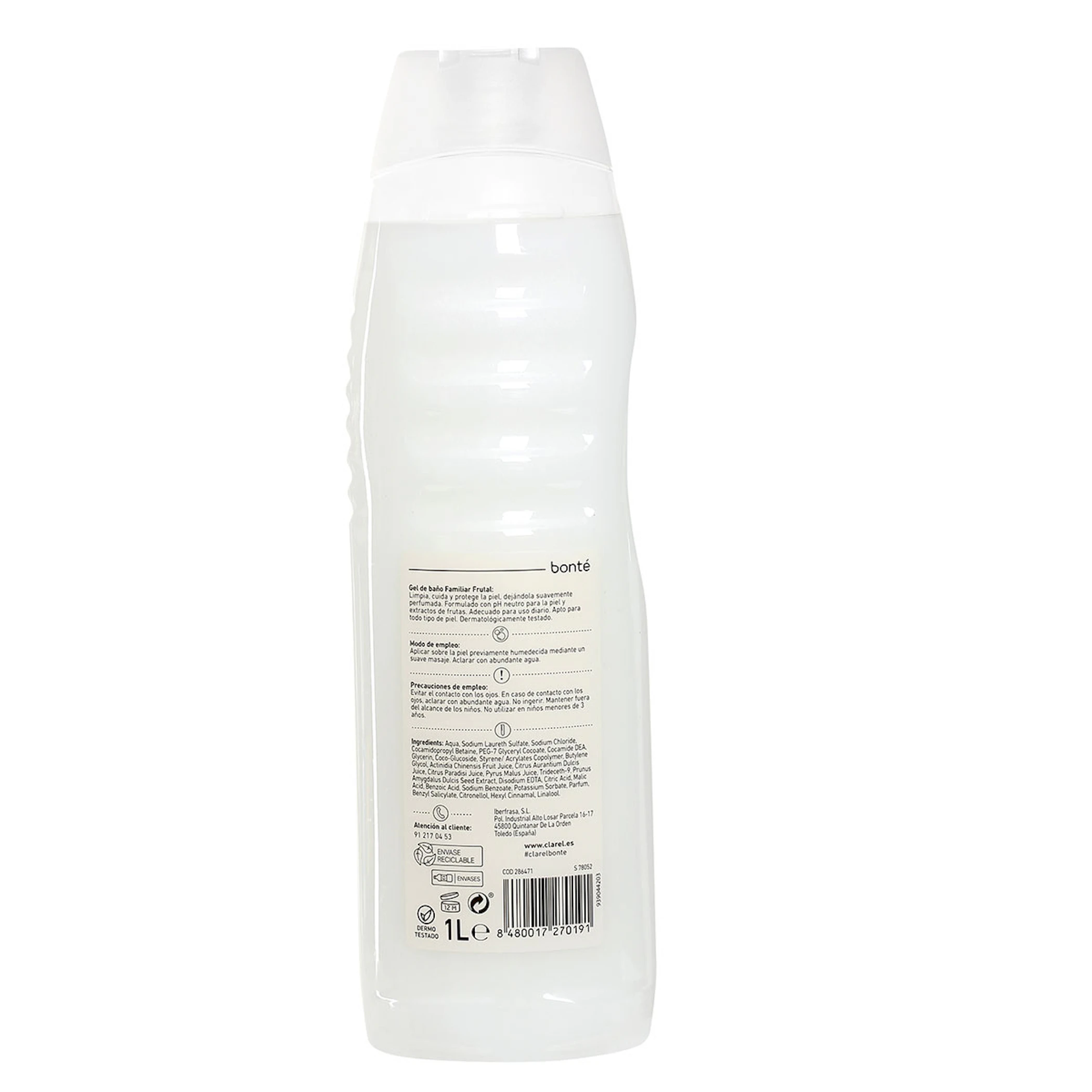 Gel De Ducha Frutal Bonté 1 L