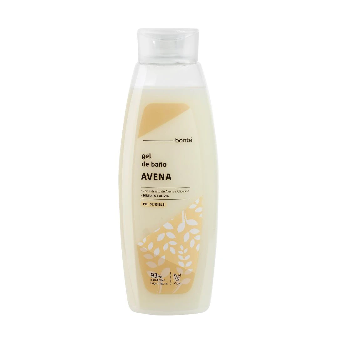 Gel De Ducha Avena Piel Sensible Bonté 750Ml