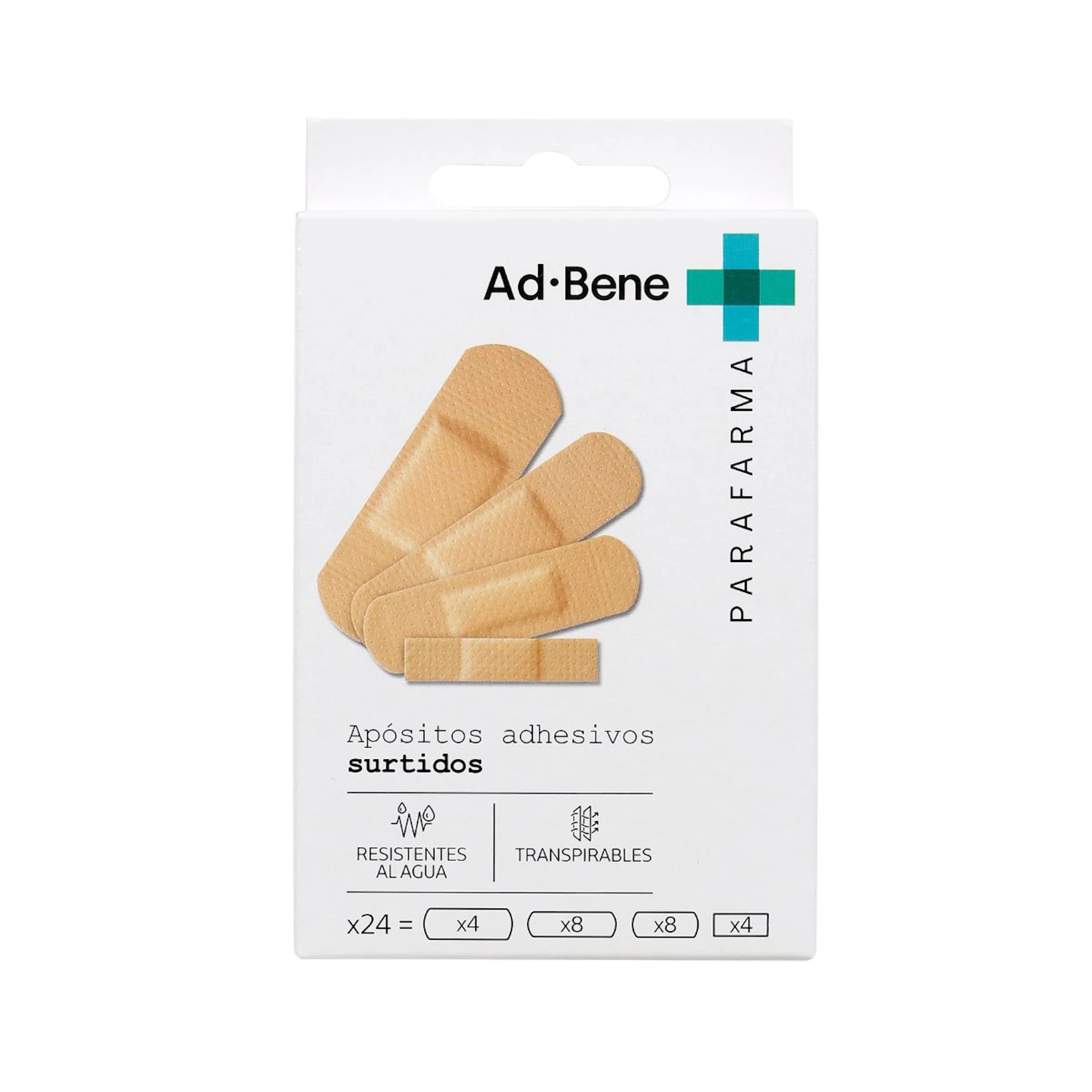 Apósitos Surtidos Ad.Bene 24 Uds 0
