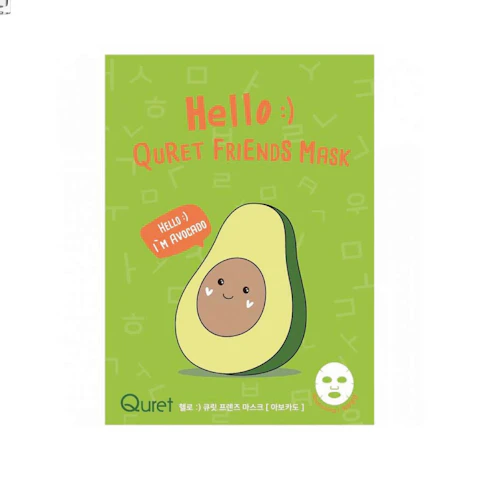 Mascarilla Friends Avocado Quret