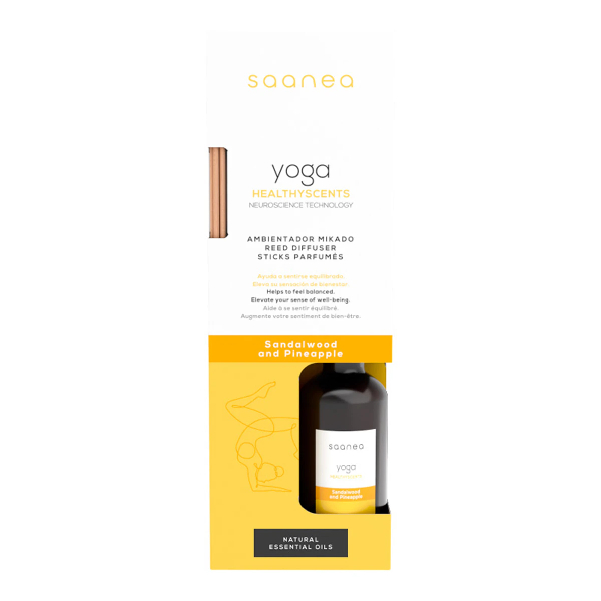 Ambientador Mikado Yoga Saanea 100Ml