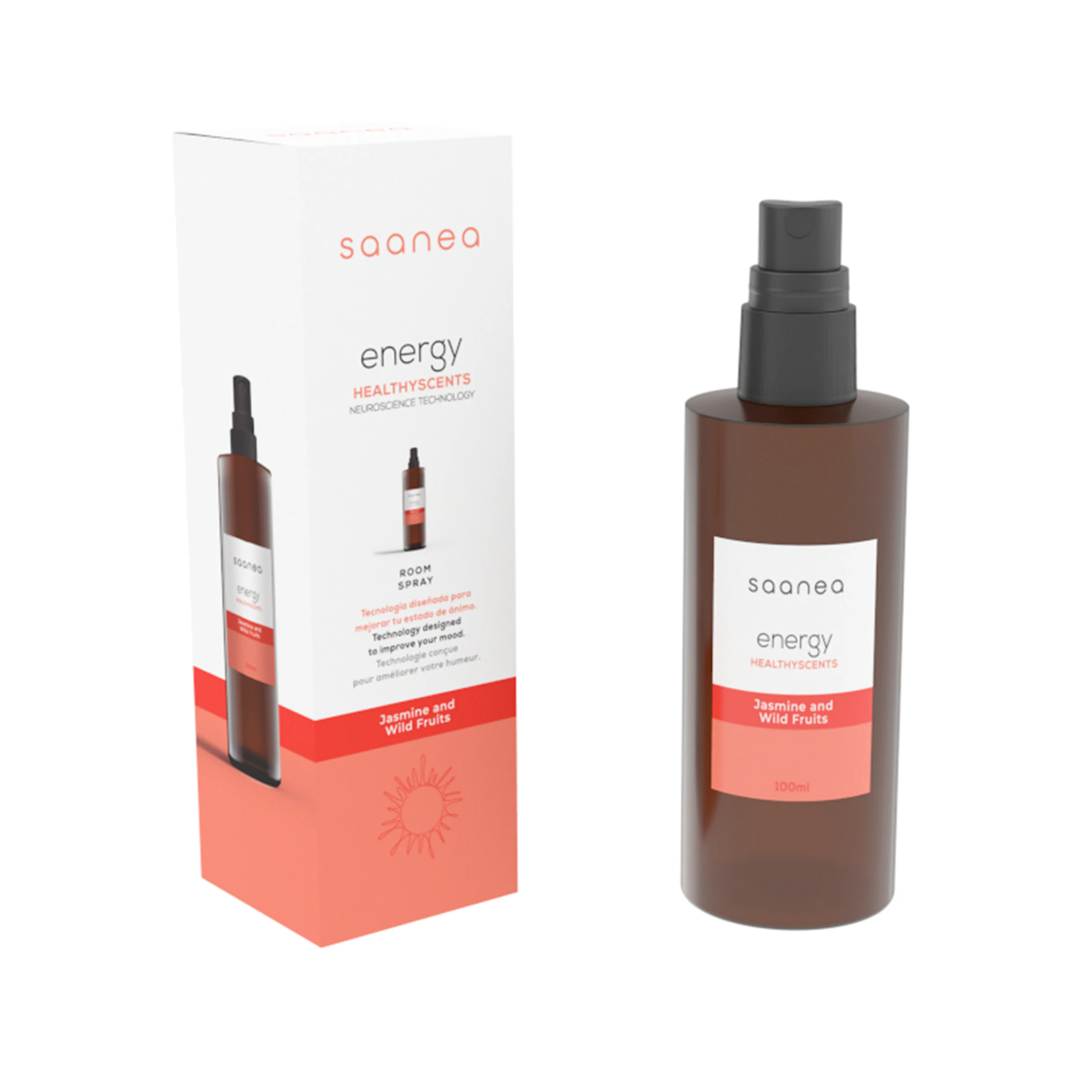 Ambientador Spray Energy Saanea 100Ml