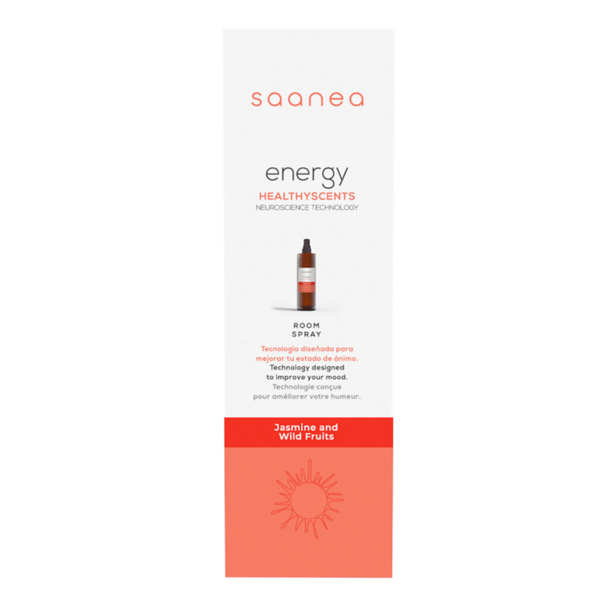 Ambientador Spray Energy Saanea 100Ml
