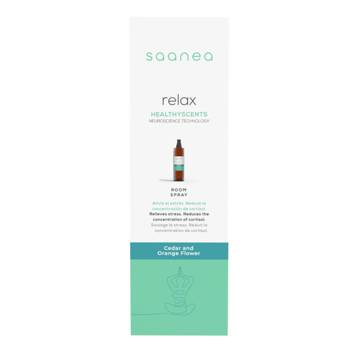Ambientador Spray Relax Saanea 100Ml