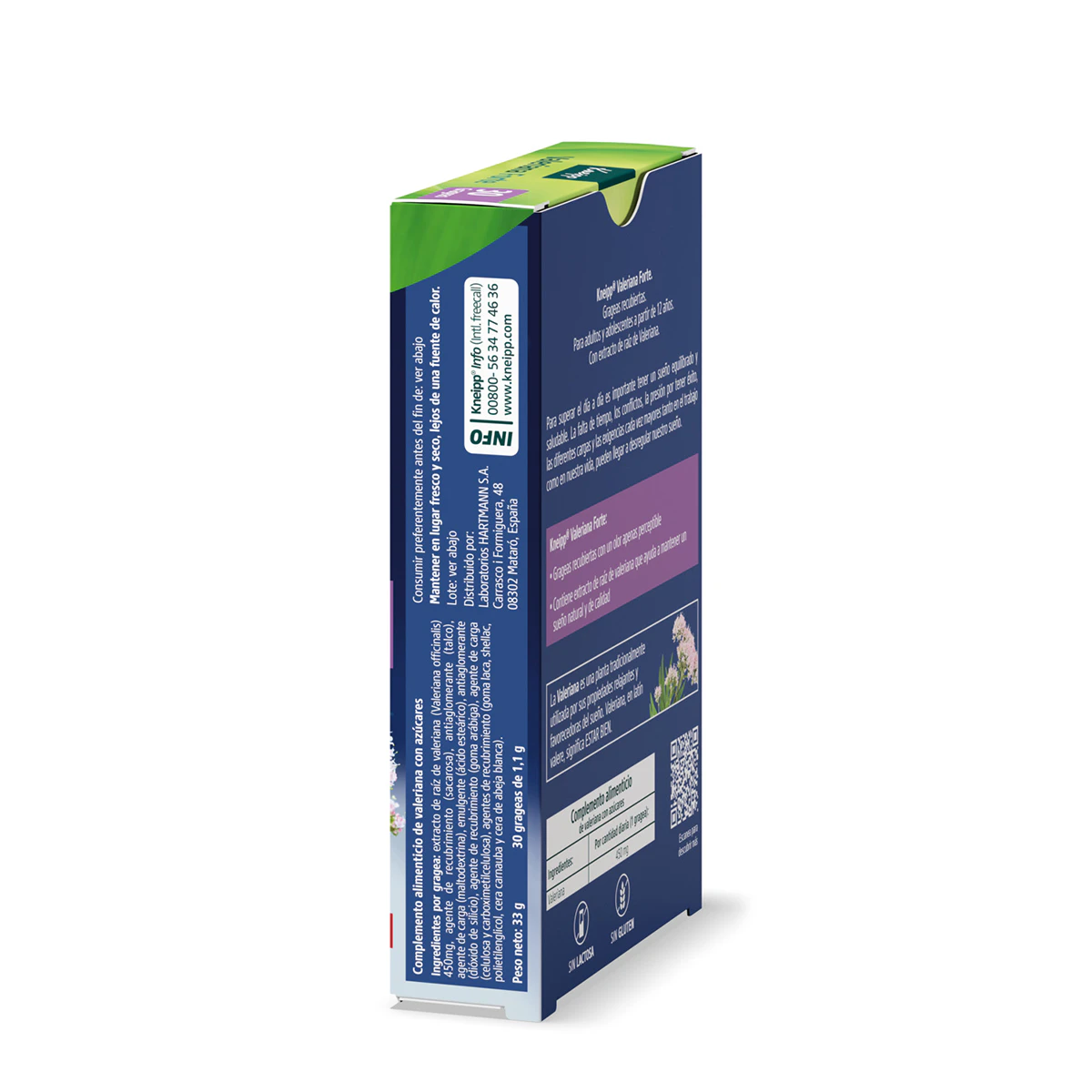 Valeriana Forte Kneipp 30 Grageas